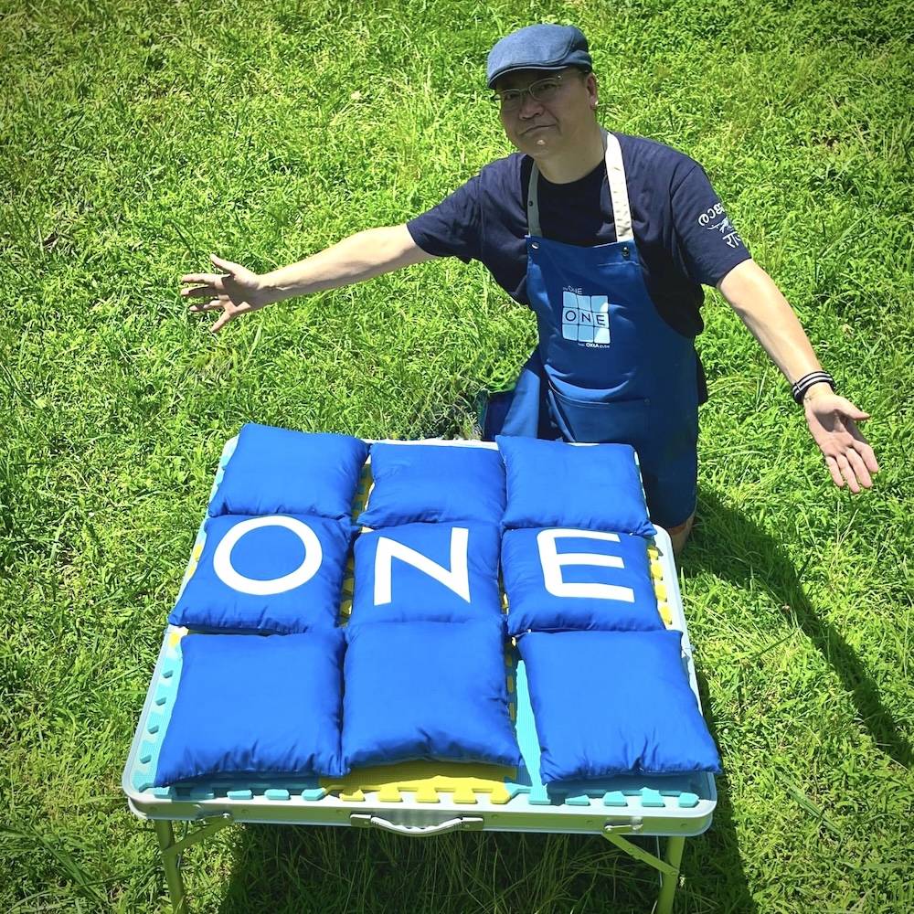 大きな the ONE を注文生産します。